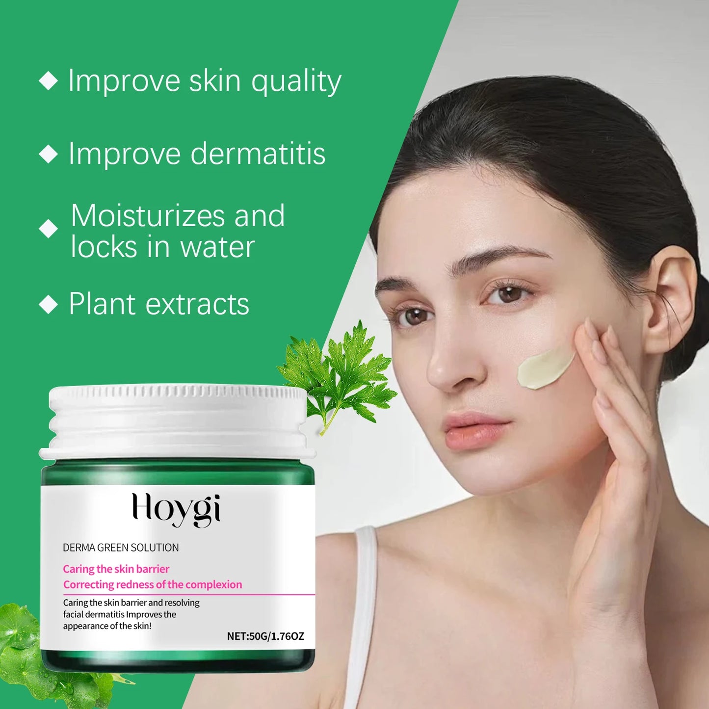 Centella Asiatica Cream Pimple Remove Red Skin Shrink Pores Face Rejuvenation Cream Moisturizing Body Skin Korean Care Product
