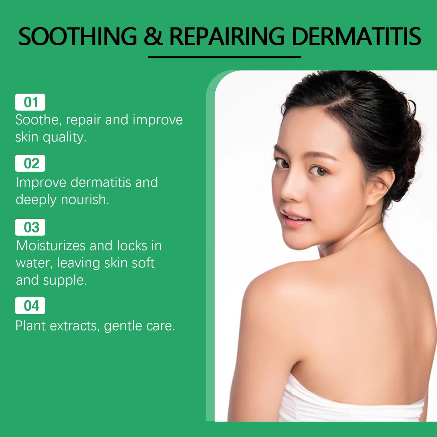 Centella Asiatica Cream Pimple Remove Red Skin Shrink Pores Face Rejuvenation Cream Moisturizing Body Skin Korean Care Product
