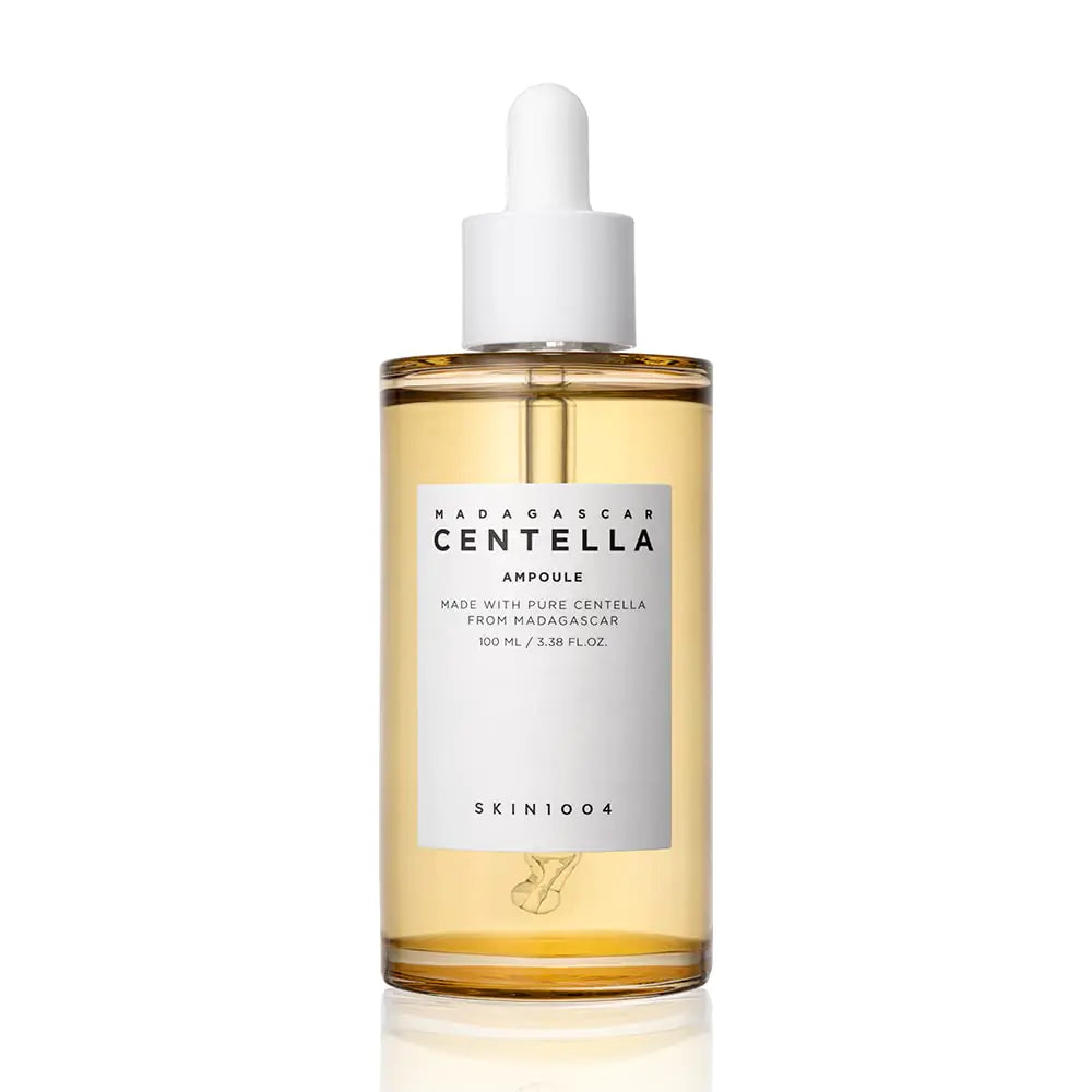 Skin1004 Madagascar 100 Ampoule (100ml or 3.38 floz) / Facial Serum / 100% Centella Asiatica Extract/For soothing sensitive and acne-prone skin