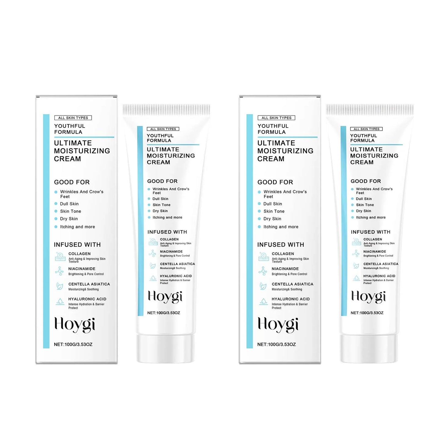 Centella Moisturizing Cream Hyaluronic Acid Daily Nourishing Cream Strengthen Barrier Rejuvenation Oil Control Brighten Skin Car
