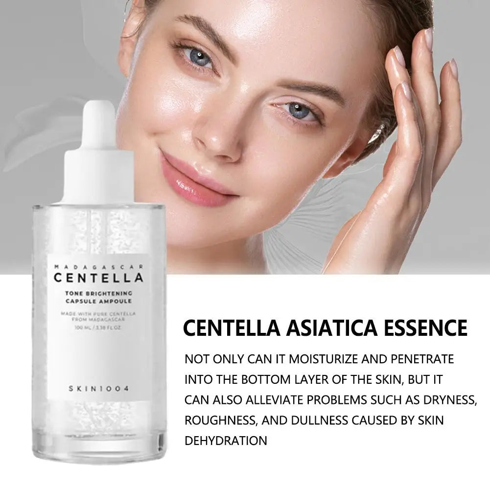 Centella asiatica Serum, Intensive Moisturizing Improve Dry Skin Smooth And Tender Skin Brighten Hydrating Essence