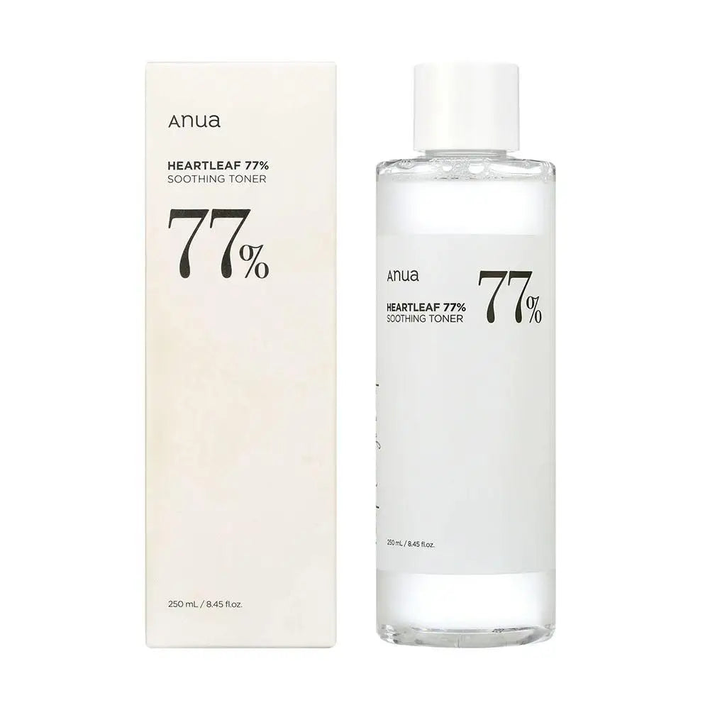 Anua Heartleaf 77 Soothing Toner PH 5.5 Trouble Care Calming Skin Refreshing Hydrating Purifying Cruelty Free for skin Care