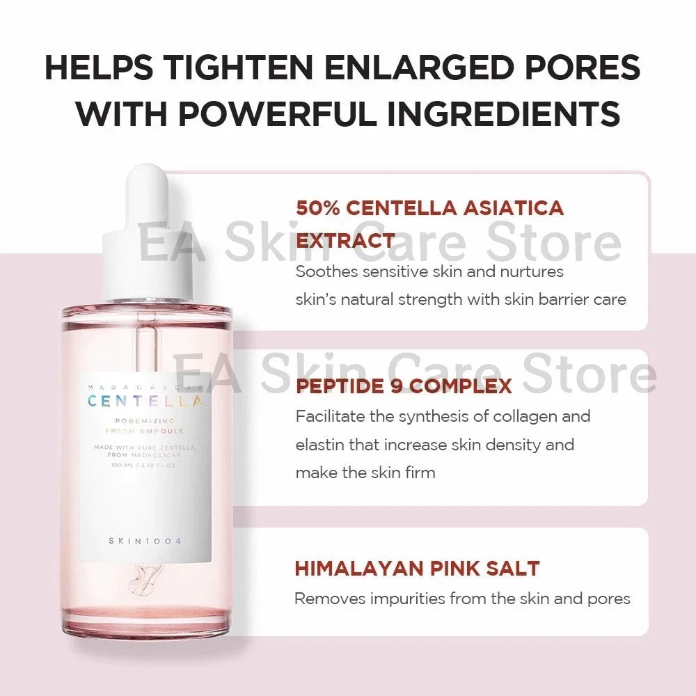 SKIN1004 Centella Skincare Coreanos Whitening Serum Facial Soothing Hydration Ampoule Blackhead Remover Niacinamide Essence