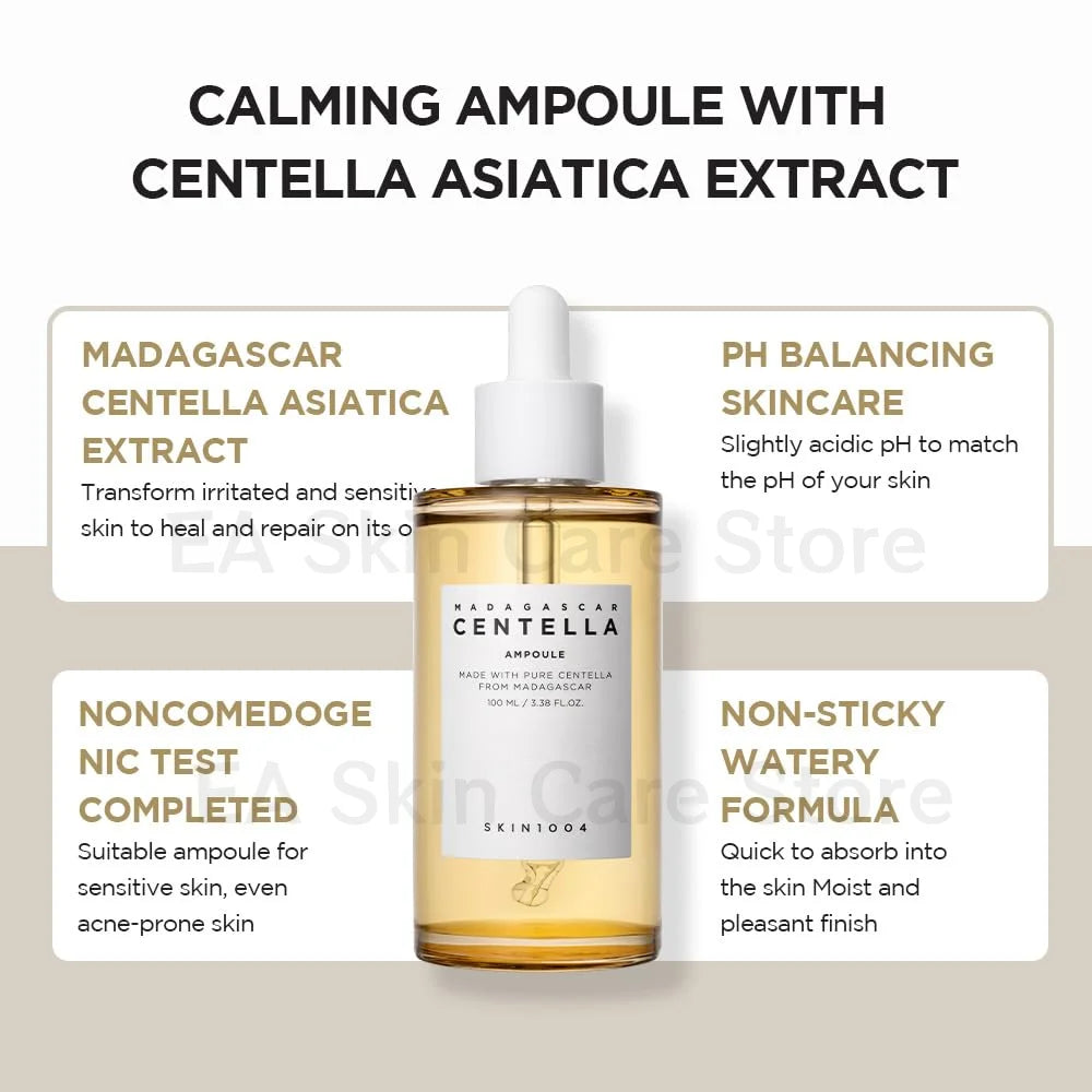 SKIN1004 Centella Skincare Coreanos Whitening Serum Facial Soothing Hydration Ampoule Blackhead Remover Niacinamide Essence