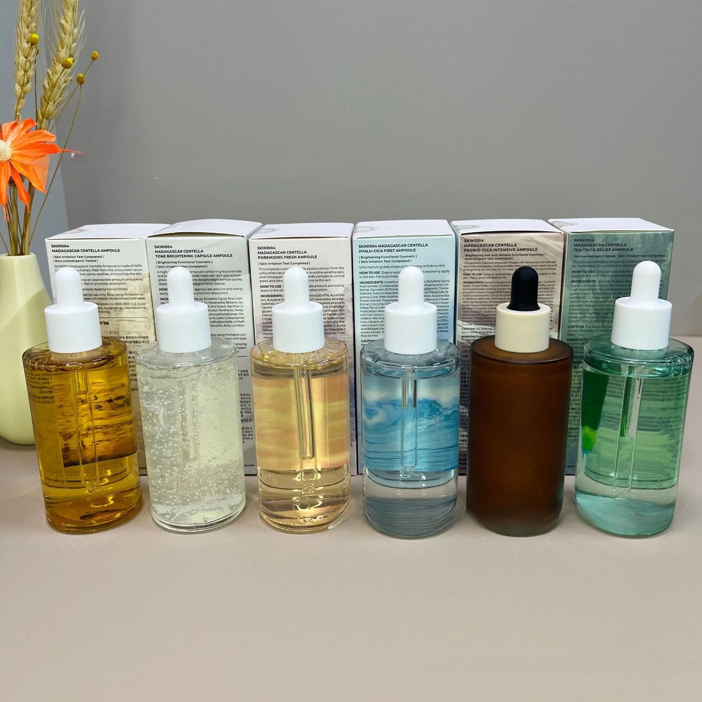skin1004 Centella asiatica ampoule essence moisturizing moisturizing moisturizing repair acne relief 100ml