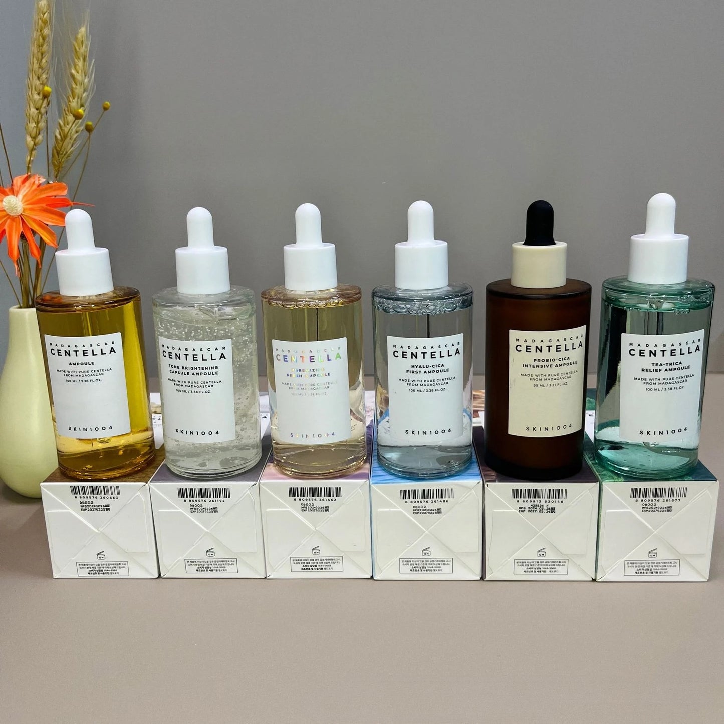 skin1004 Centella asiatica ampoule essence moisturizing moisturizing moisturizing repair acne relief 100ml