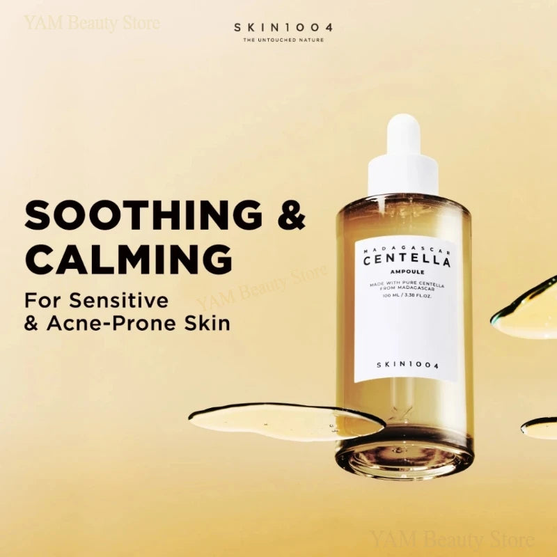 Korean Skin Care Set Centella Acne Toning Toner and Ampoule Facial Serum Soothing Daily Basic Skincare Original Products Set