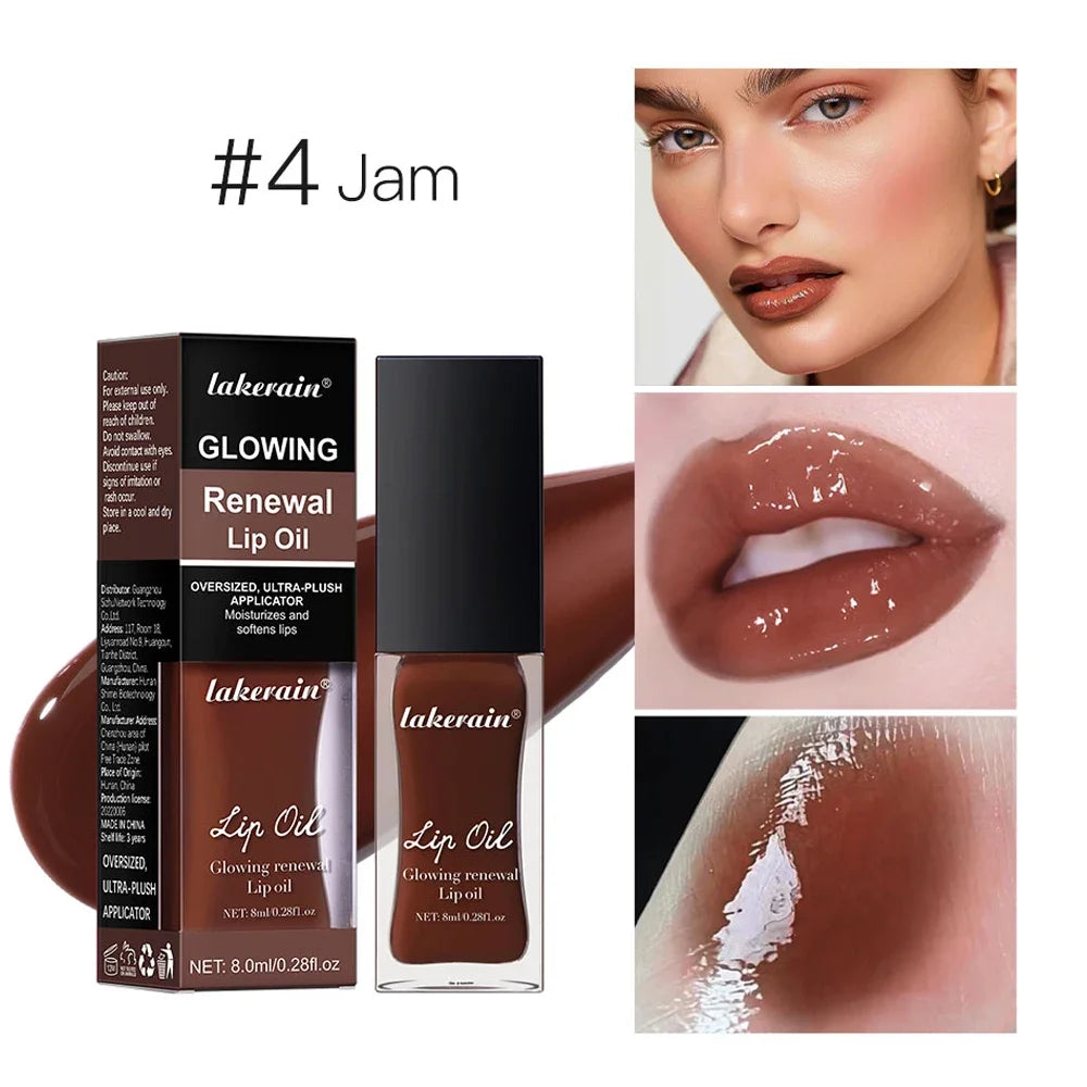 Elf Lip Oil Transparent Ice Velvet Lip Glaze Matte Matte Pigment Lipstick Lip Gloss Student Affordable Makeup 7Colors Lip Oil