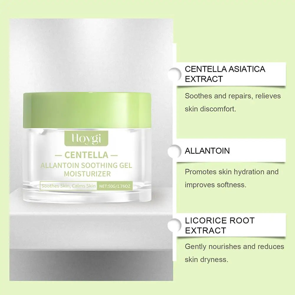 Centella Asiatica Soothing Moisturising facial Gel Deep Hydration Repairing Gel Skin Care For Women