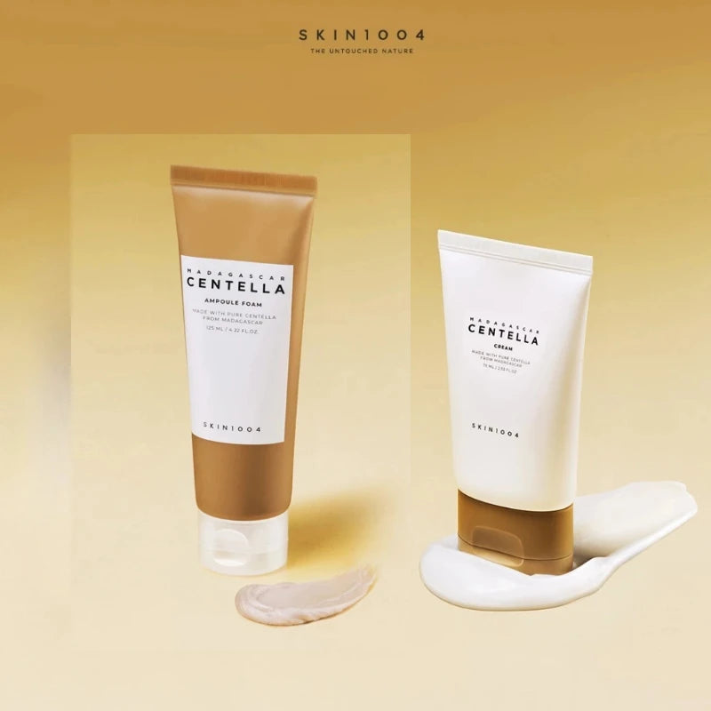Korean Skin Care Set Centella Acne Toning Toner and Ampoule Facial Serum Soothing Daily Basic Skincare Original Products Set
