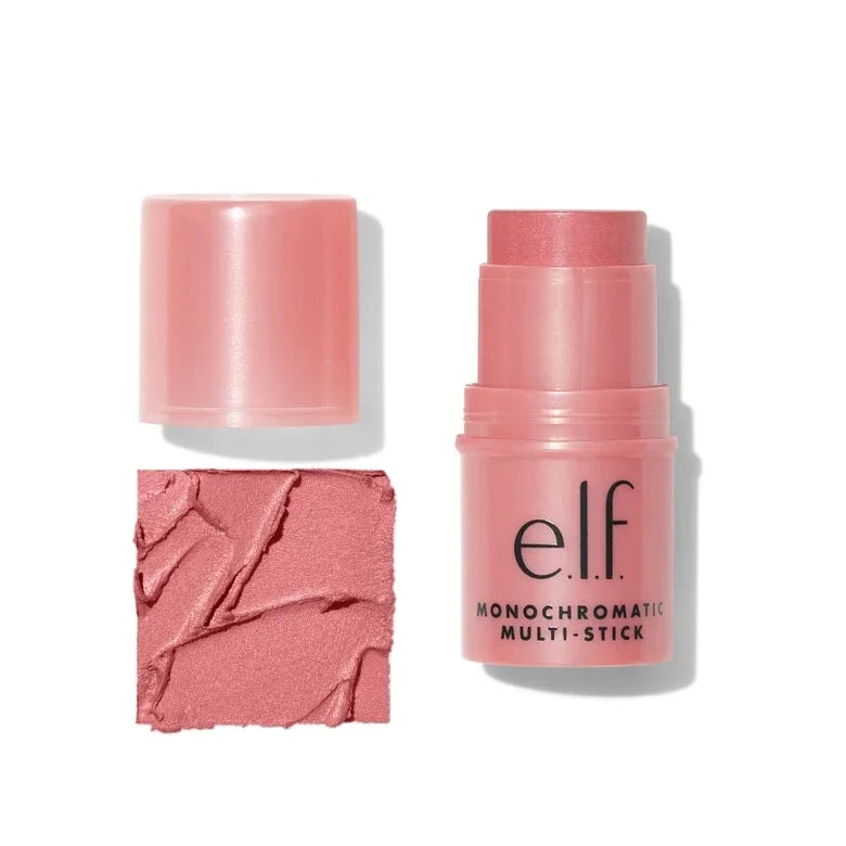 Original elf 3 in 1 Multi-purpose Stick Lipstick Blusher Stick Eye Shadow Cream Lip Cheek Makeup Stick Pretty Beauty Cosmetics