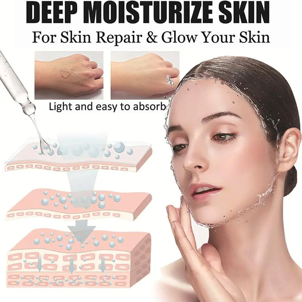 Centella asiatica Serum, Intensive Moisturizing Improve Dry Skin Smooth And Tender Skin Brighten Hydrating Essence