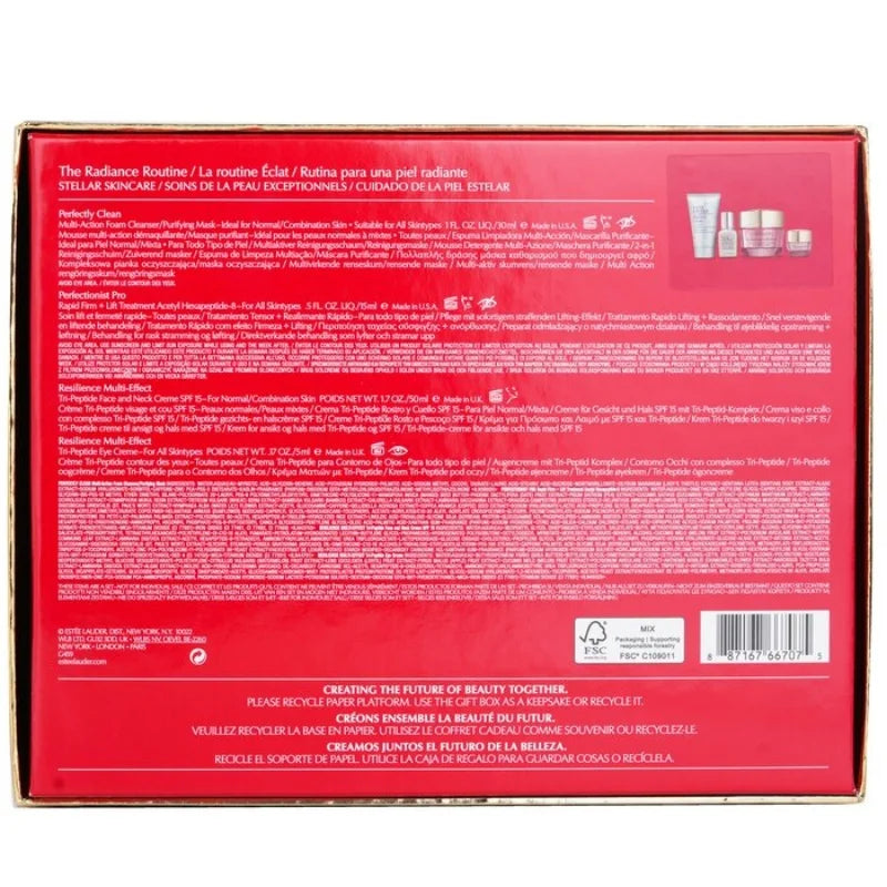 Estee Lauder Radiance Routine Set:, 4pcs