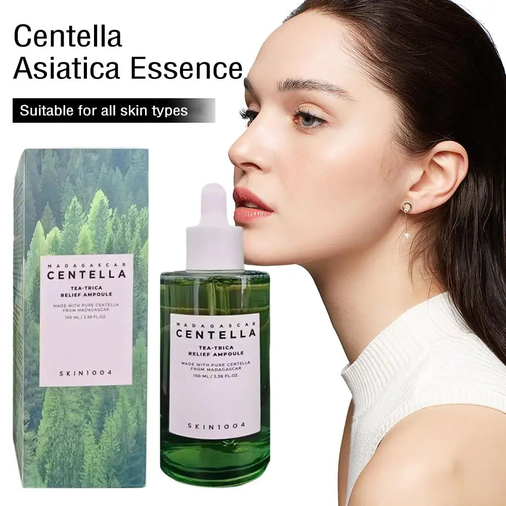 Centella asiatica Serum, Intensive Moisturizing Improve Dry Skin Smooth And Tender Skin Brighten Hydrating Essence