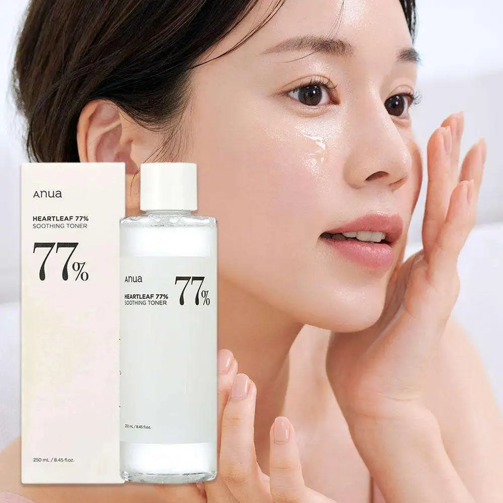 Anua Heartleaf 77 Soothing Toner PH 5.5 Trouble Care Calming Skin Refreshing Hydrating Purifying Cruelty Free for skin Care