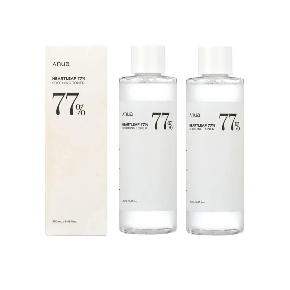 Anua Heartleaf 77 Soothing Toner PH 5.5 Trouble Care Calming Skin Refreshing Hydrating Purifying Cruelty Free for skin Care