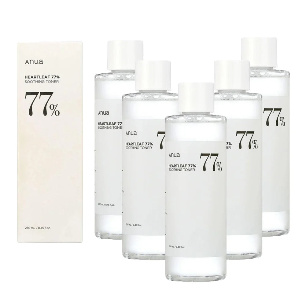 Anua Heartleaf 77 Soothing Toner PH 5.5 Trouble Care Calming Skin Refreshing Hydrating Purifying Cruelty Free for skin Care