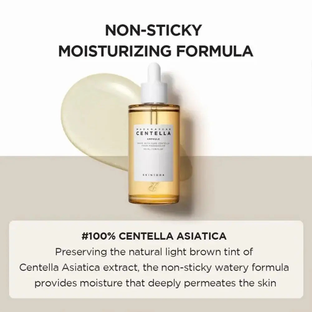 100ml Centella Asiatica Ampoule Essence Hydrating & Repairing Calms Skin Care Serum Moisturizing Skin Treatment