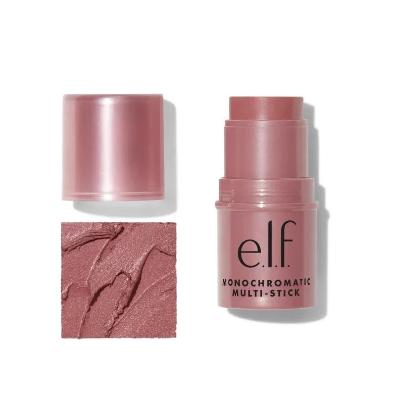 Original elf 3 in 1 Multi-purpose Stick Lipstick Blusher Stick Eye Shadow Cream Lip Cheek Makeup Stick Pretty Beauty Cosmetics