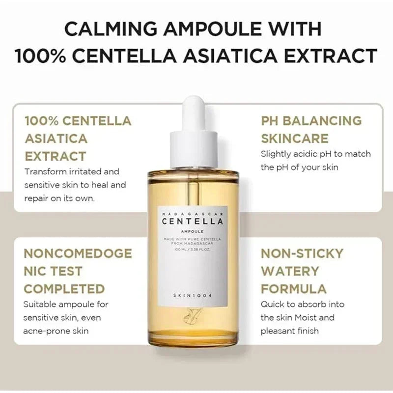 Centella Tone Brightening Capsule Ampoule Face Serum Calming Moisturizing Brightening Skin Care