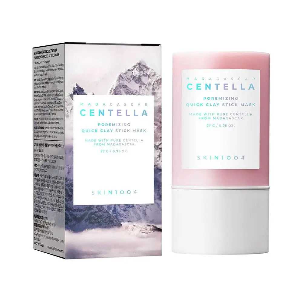 Centella Asiatica Himalayan Pink Salt Cleansing Mud Stick 27g Deep Clean Soften Moisturize Oil Control Balance Skin Care Mask