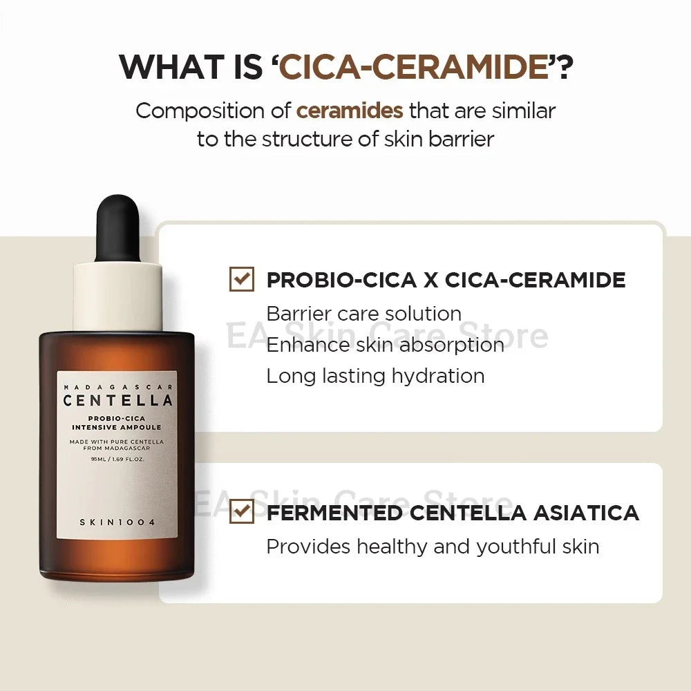 SKIN1004 Centella Skincare Coreanos Whitening Serum Facial Soothing Hydration Ampoule Blackhead Remover Niacinamide Essence