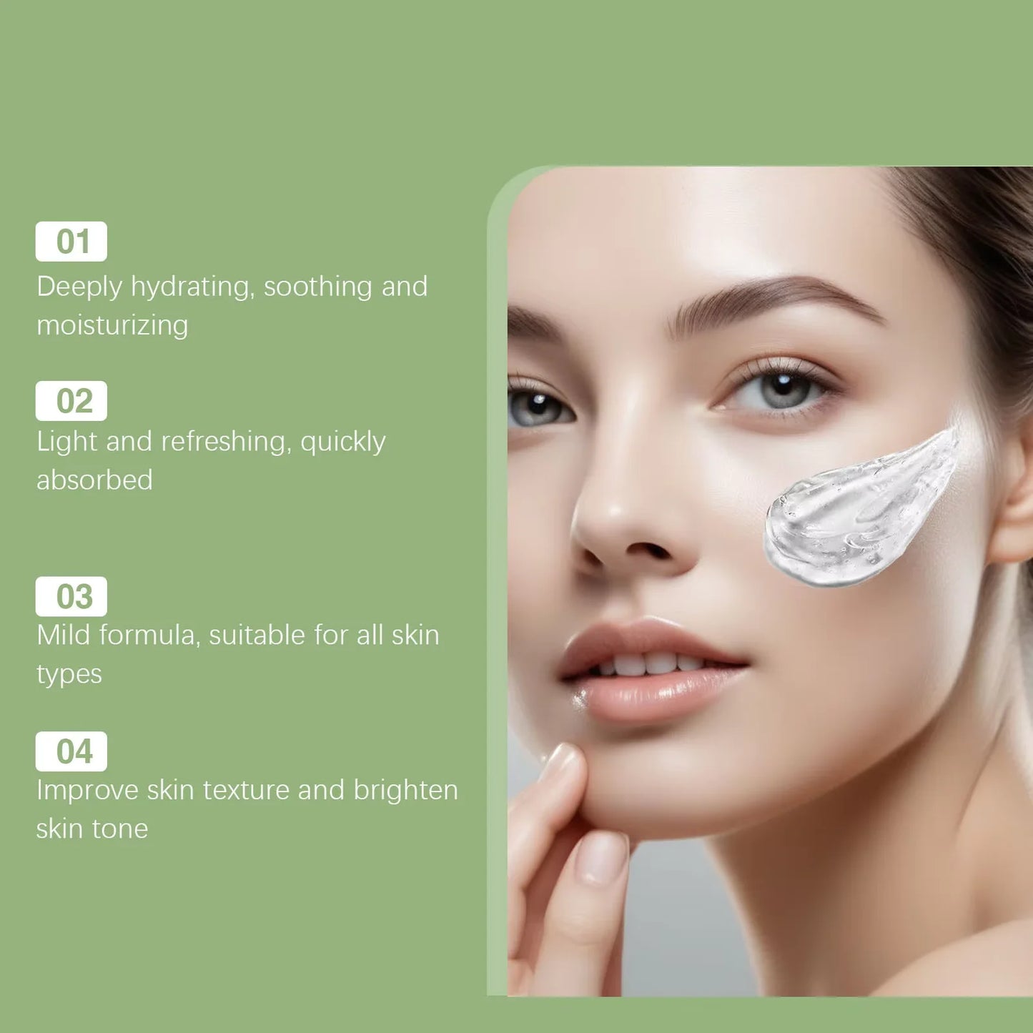 Centella Asiatica Face Cream Anti Redness Sun After Repair Blemish Acne Mark Oil Control Shrink Pore Nourishing Moisturizing Gel