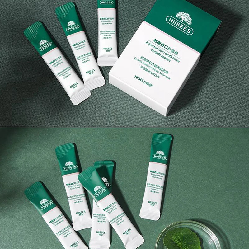 60pcs Centella Collagen Sleeping Facial Masks skincare Firming Brightening Moisturizing Face Mask Korean Skin Care Products