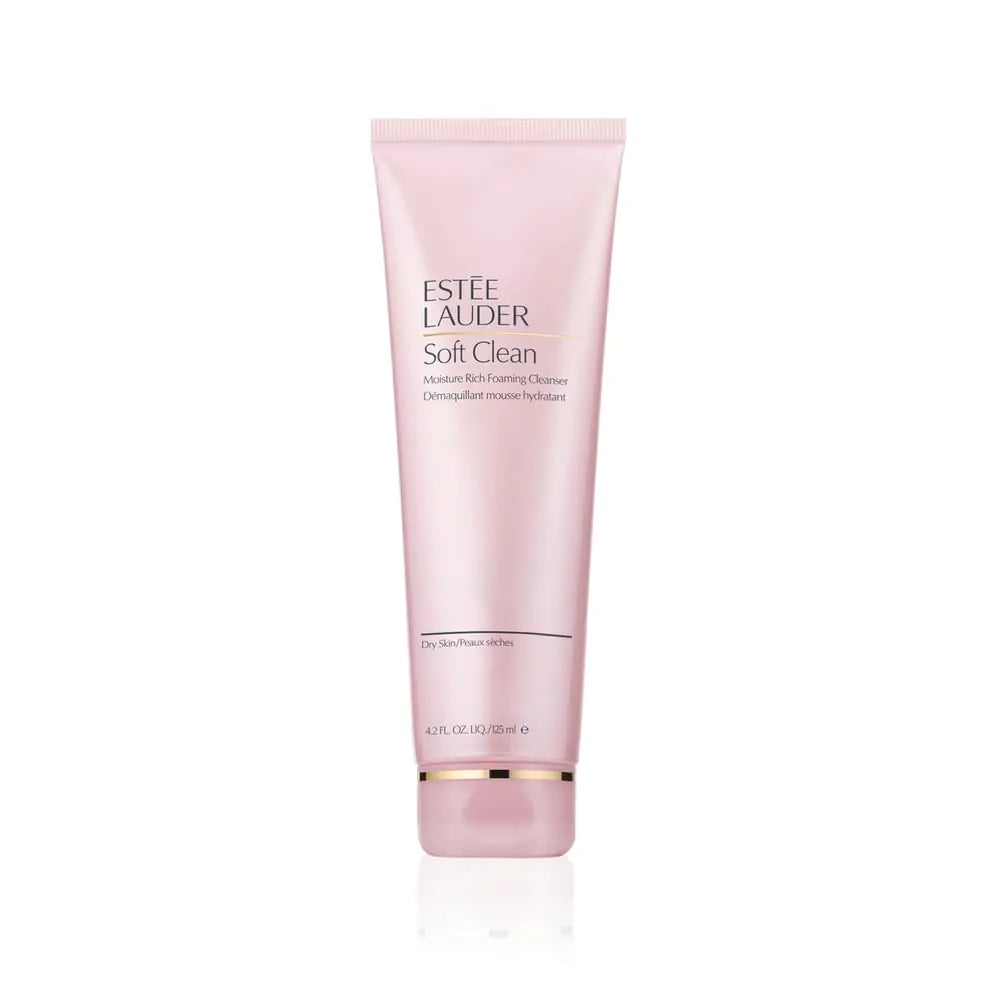Estée Lauder Soft Clean Moisture Rich Foaming Facial Cleanser 4.2 Ounce
