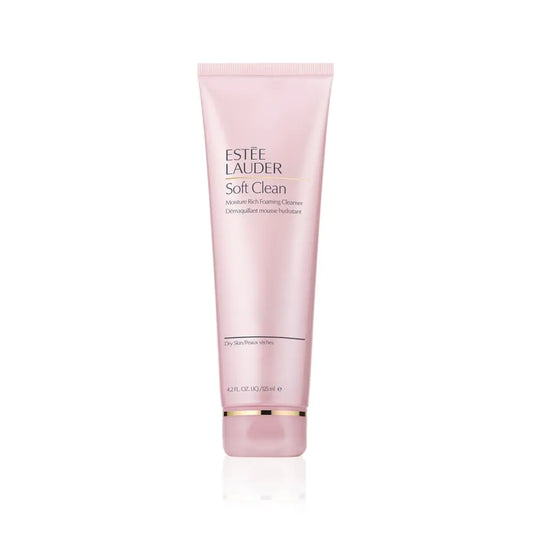 Estée Lauder Soft Clean Moisture Rich Foaming Facial Cleanser 4.2 Ounce