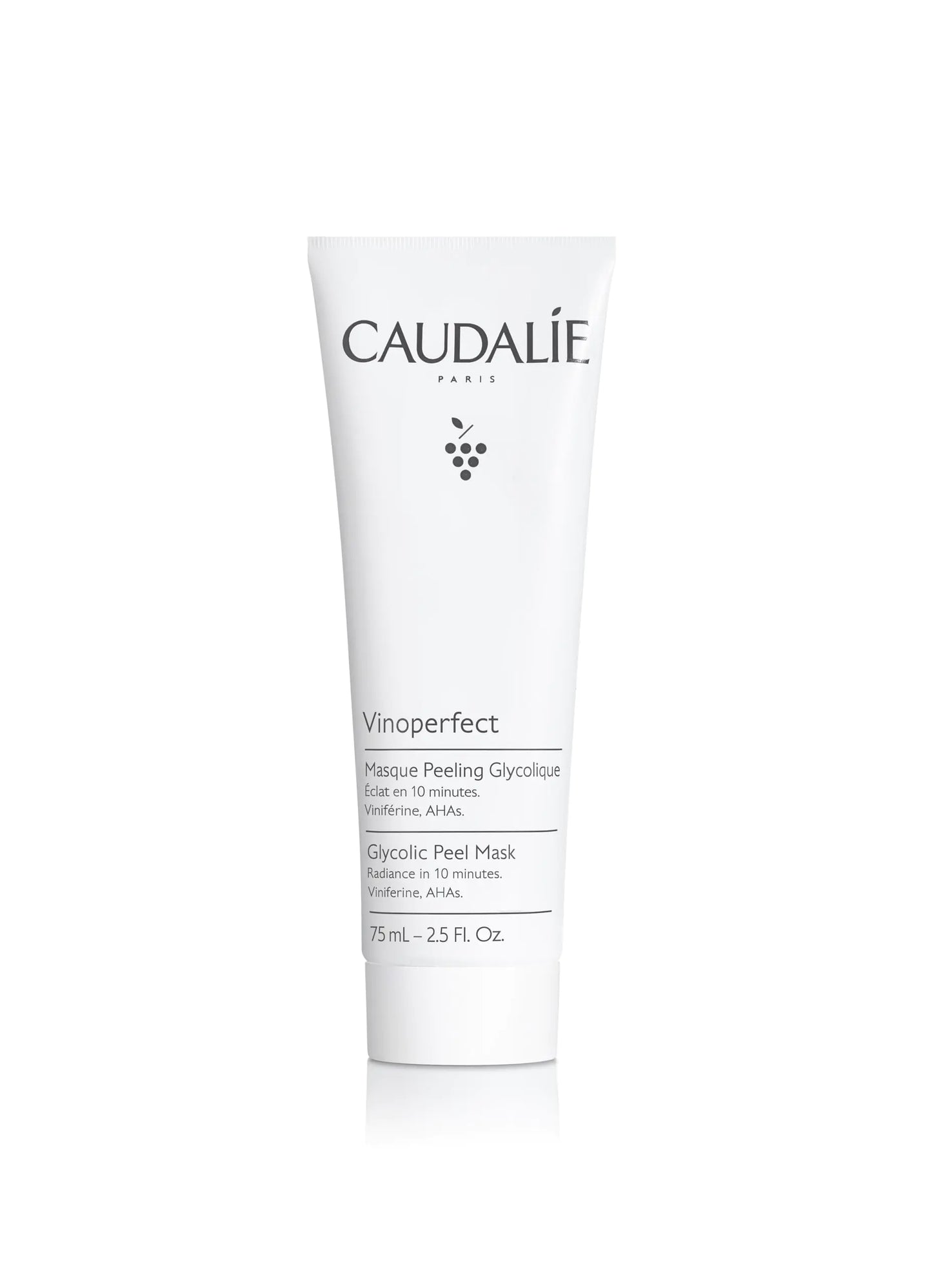 Caudalie Vinoperfect Glycolic and AHAs Peel Mask Radiance in 10 Minutes 2.5 Fl. Oz
