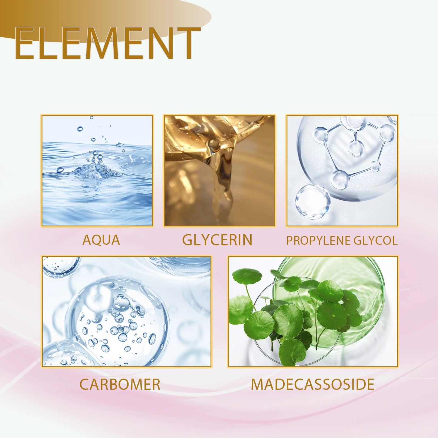 Centella Asiatica Face Serum Nourish Dry Skin Smoothing Rejuvenation Skin Brightening Whitening Cream Facial Moisturizer Korean