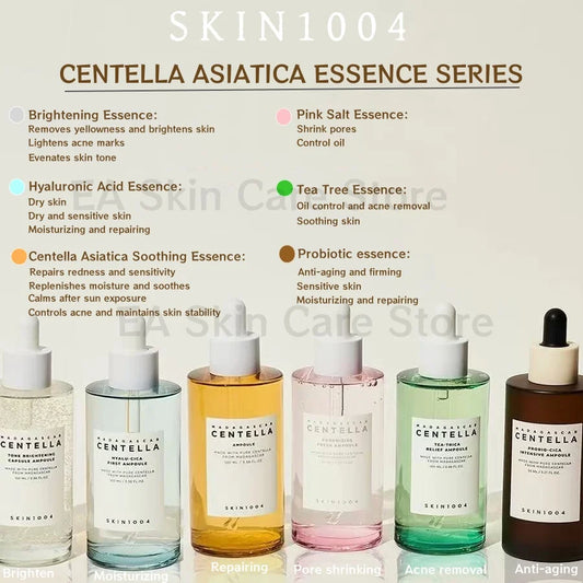 SKIN1004 Centella Skincare Coreanos Whitening Serum Facial Soothing Hydration Ampoule Blackhead Remover Niacinamide Essence