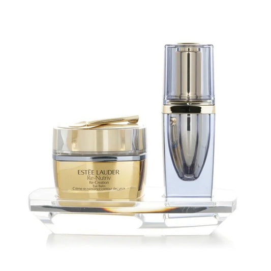 Estee Lauder Re-Nutriv Re-Creation Eye Balm: Eye Balm 15ml + Night Serum 4ml, 2pcs