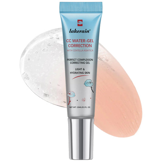 CC Water-gel Correction Cream With Centella - Complexion Correcting gel - Lightweight & Hydration Skin Non-Greasy - Soothes and Moisturizes skin Even Skin Tone (Transparent)