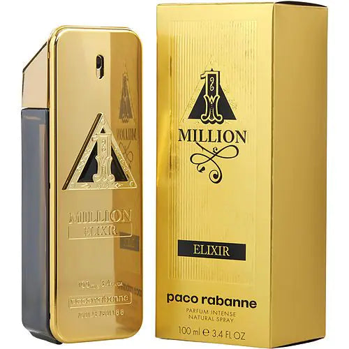 PACO RABANNE 1 MILLION ELIXIR by Paco Rabanne PARFUM INTENSE SPRAY 3.4 OZ