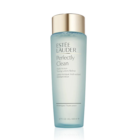 Estée Lauder Perfectly Clean Multi-Action Hydrating Toning Face Lotion/Refiner | Exfoliating Toner 6.7 Fl Oz