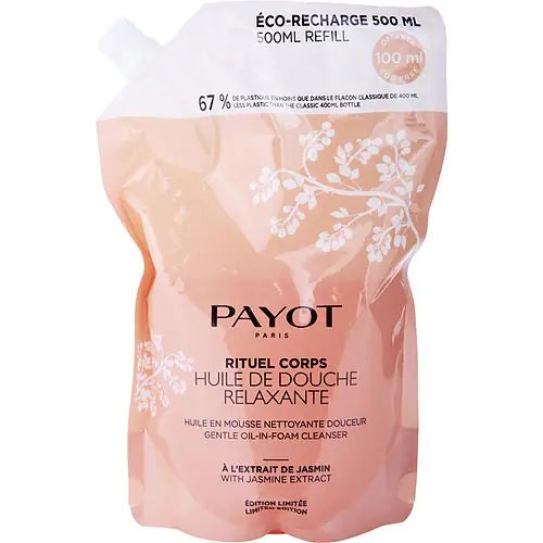 Payot by Payot Rituel Corps Gentle Oil-In-Foam Cleanser With Jasmine Extract Refill --500ml/16.9oz (Limited Edition)
